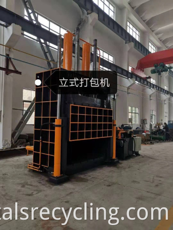 Y82-250 Vertical Aluminum Profile Cardboard Paper Baler